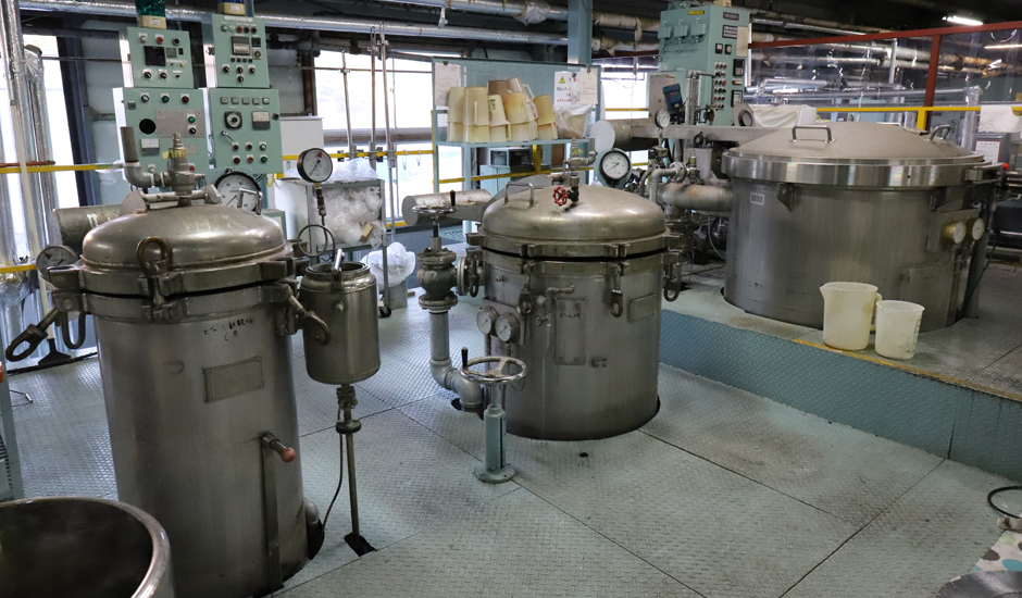 ビーム染色機の写真