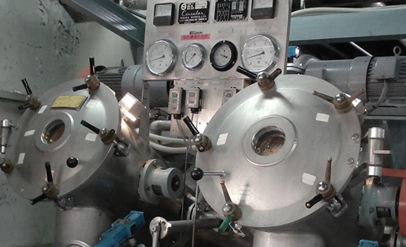 液流染色のイメージ写真1