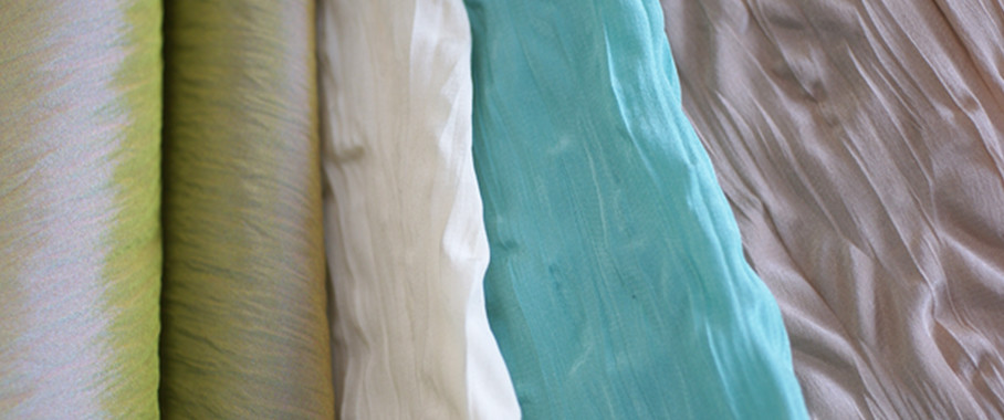 しわ加工の写真